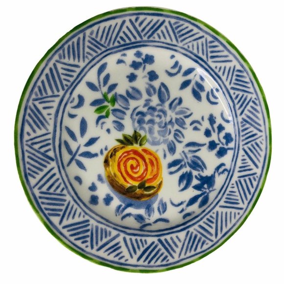 6 Isabelle de Borchgrave Dessert Plates Canapé - Picture 2 of 11